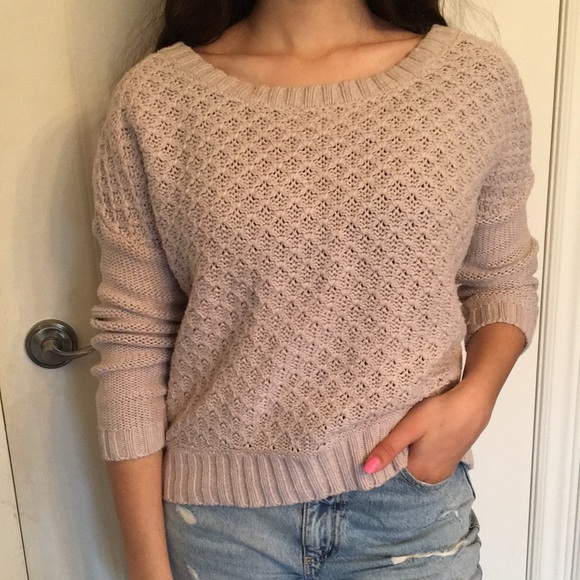 AEO chunky scoop neck sweater - Picture 1 of 2